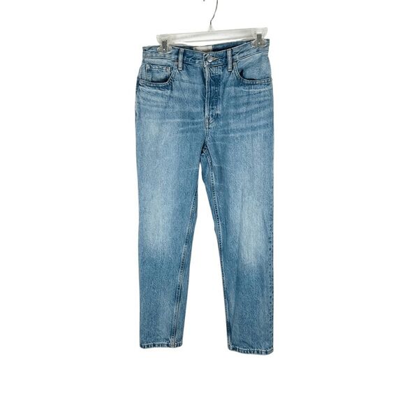 EVERLANE The Curvy 90s Cheeky Straight Denim Jean Light Wash Button fly Size 26 - Picture 1 of 8